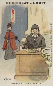 Beniten veden luovuttaja (chromolitho)